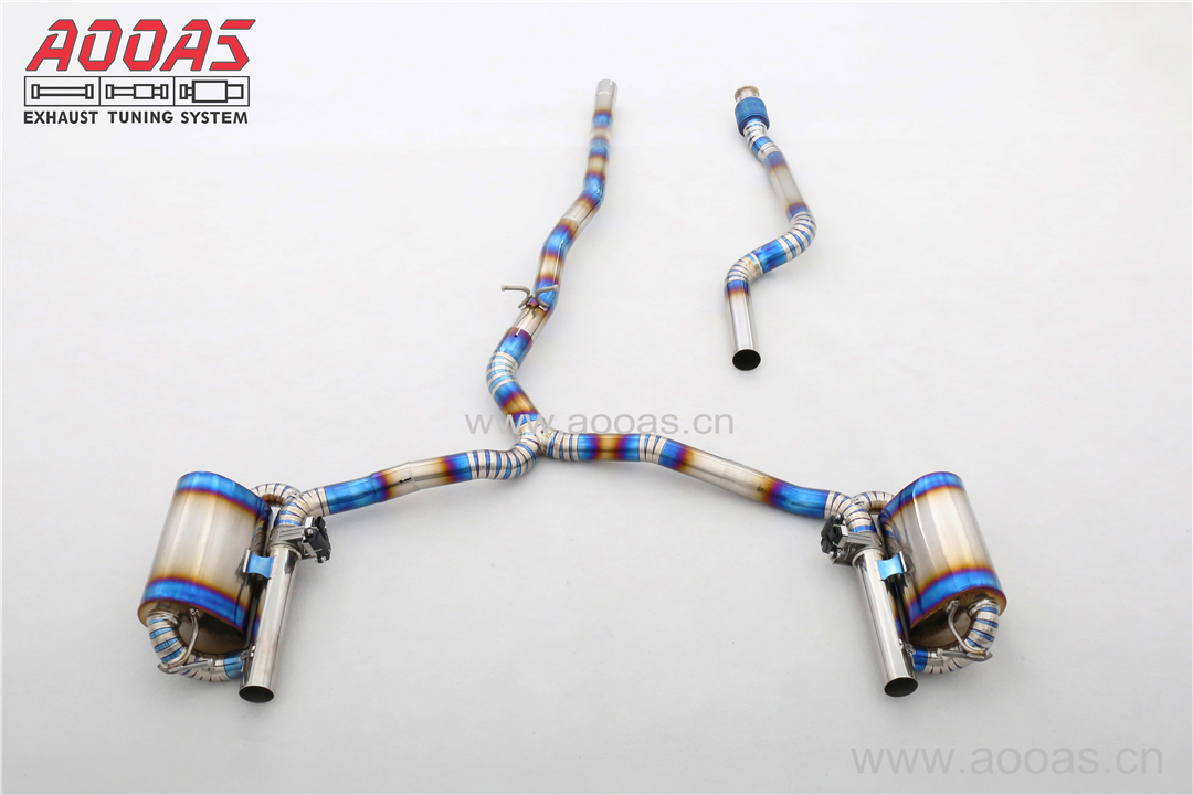 Mercedes Benz W205 Titanium / Valvetronic Catback System